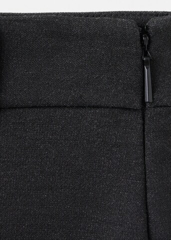 MANGO Wide leg Byxa 'ALAMAR' i grå