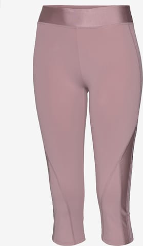 LASCANA ACTIVE - Skinny Calças de desporto em rosa