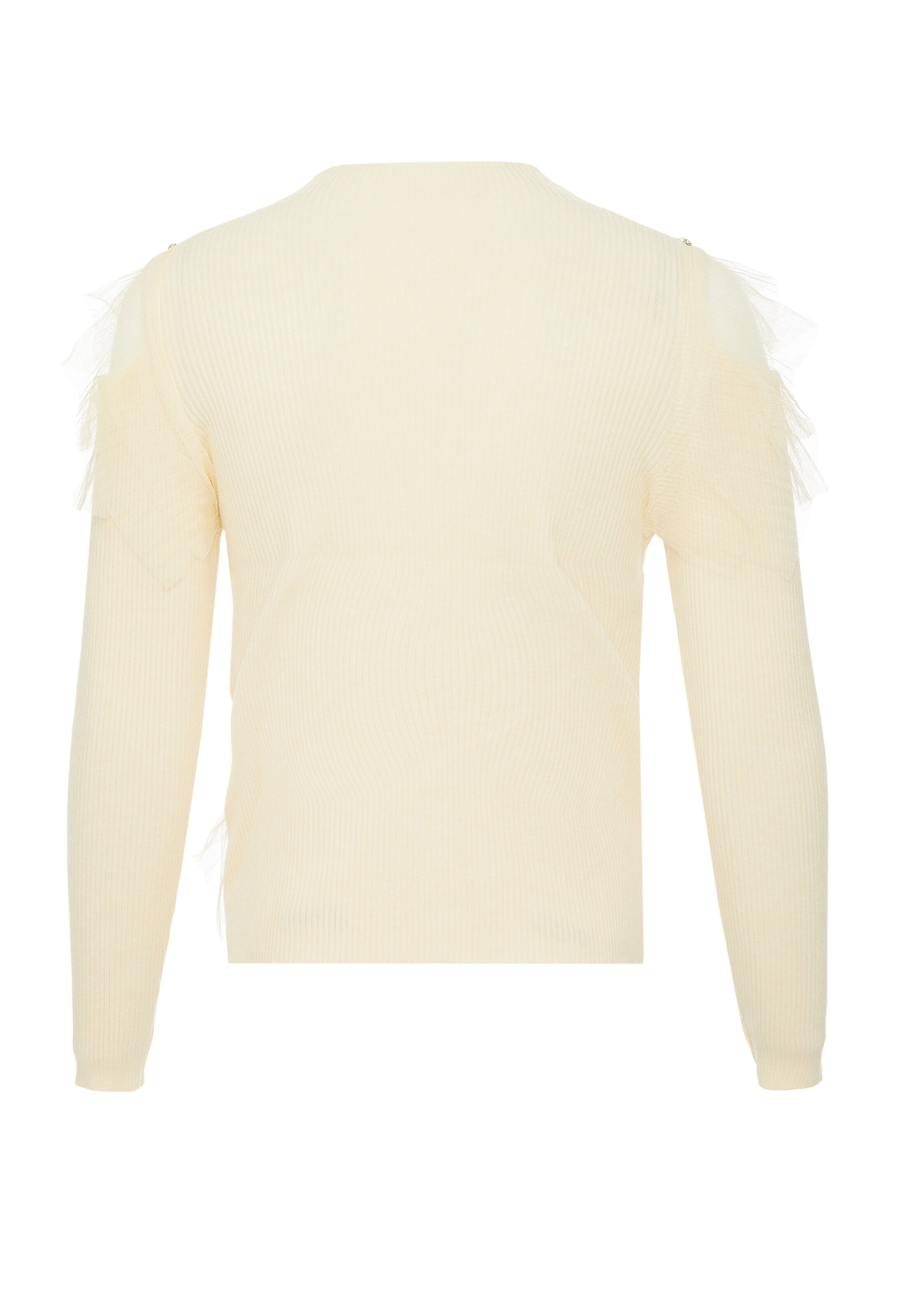 bling bling by leo Pullover in Weiß