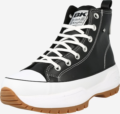 BRITISH KNIGHTS Sneaker high 'Kaya' i 36 i sort / hvid, Produktvisning
