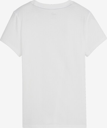 T-shirt fonctionnel 'TeamGoal' PUMA en blanc