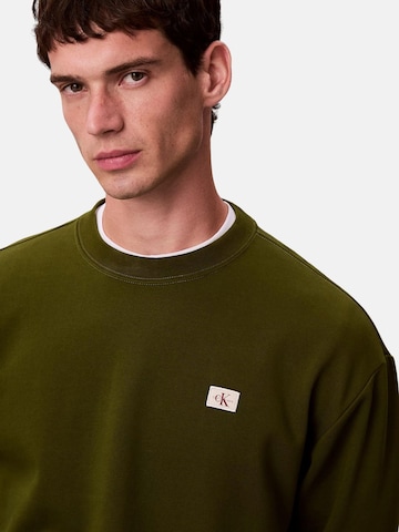 Calvin Klein Sweatshirt in Green