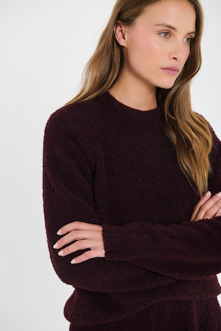 SAINT TROPEZ Sweater 'SZ Gela' in Red