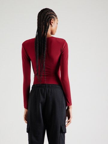 Trendyol - Body de blusa en rojo