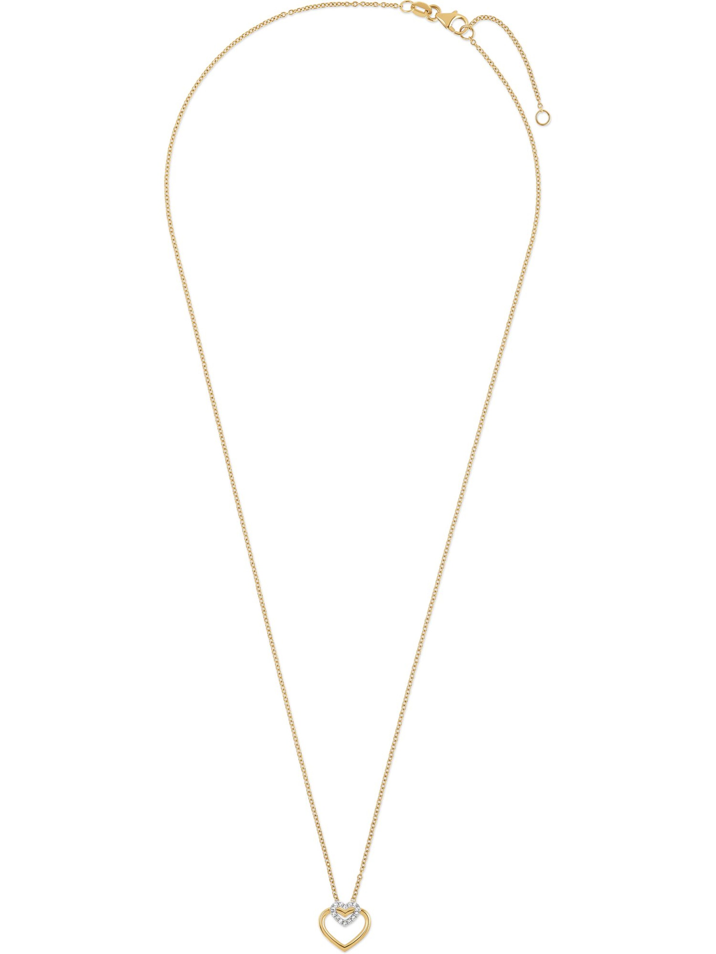 CHRIST Necklace in Yellow: front