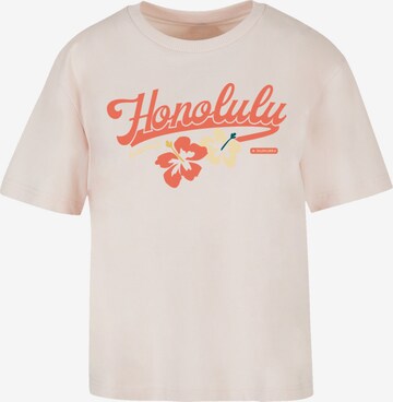 F4NT4STIC T-Shirt 'Honolulu' in Pink: predná strana