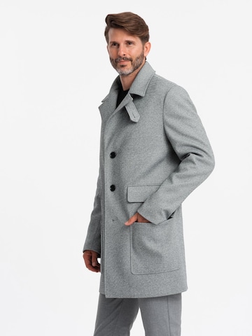 Ombre Between-seasons coat 'OM-COWC-0108' in Grey