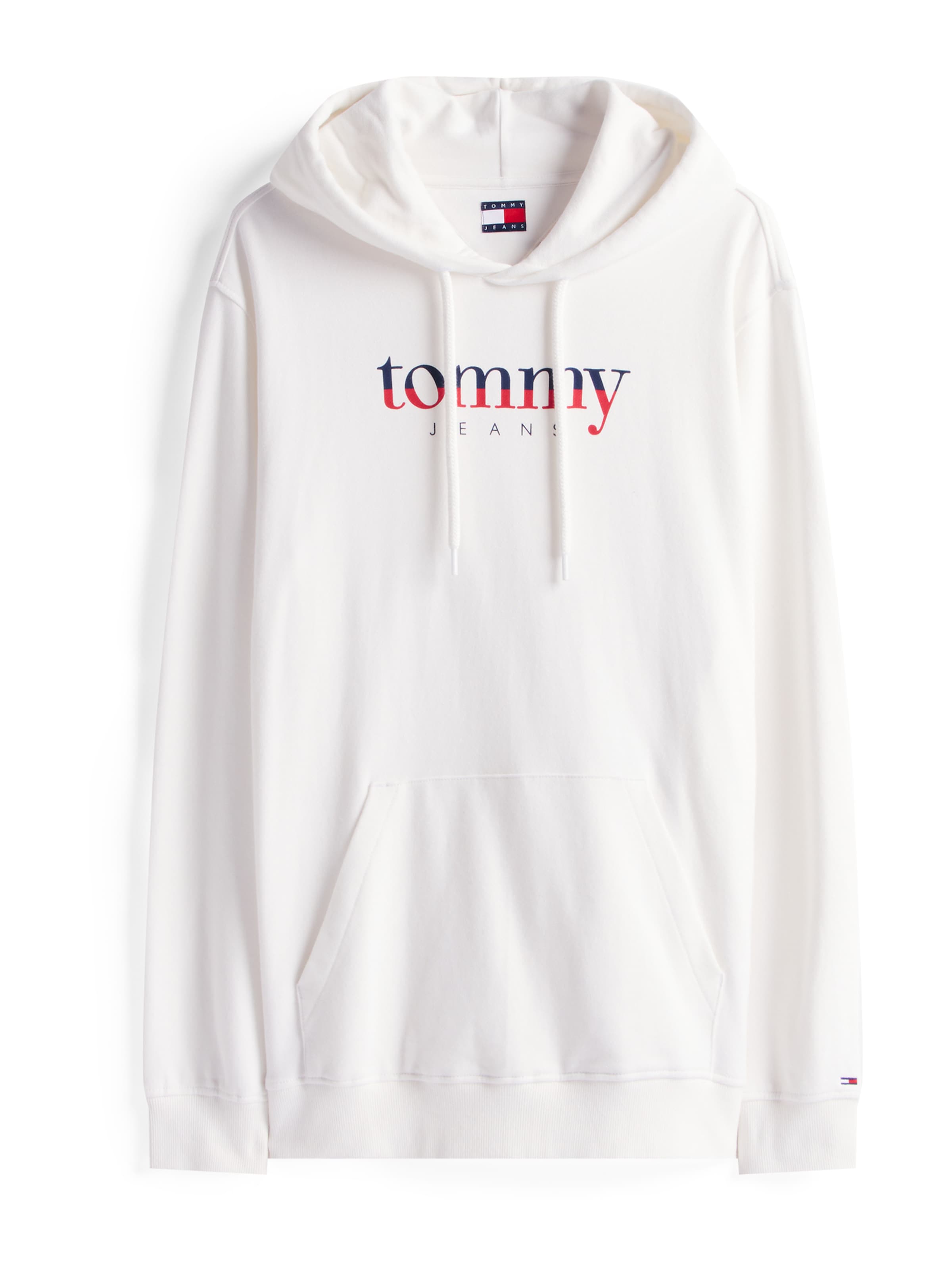 Tommy Jeans - Sweatshirt 'DNA' em bege: frente