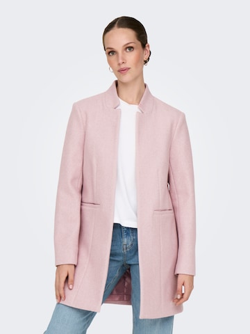 ONLY Between-seasons coat 'ONLNANCY' in Pink: front