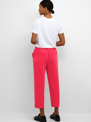 Loosefit Pantalon à plis 'Sakura' Kaffe en rose