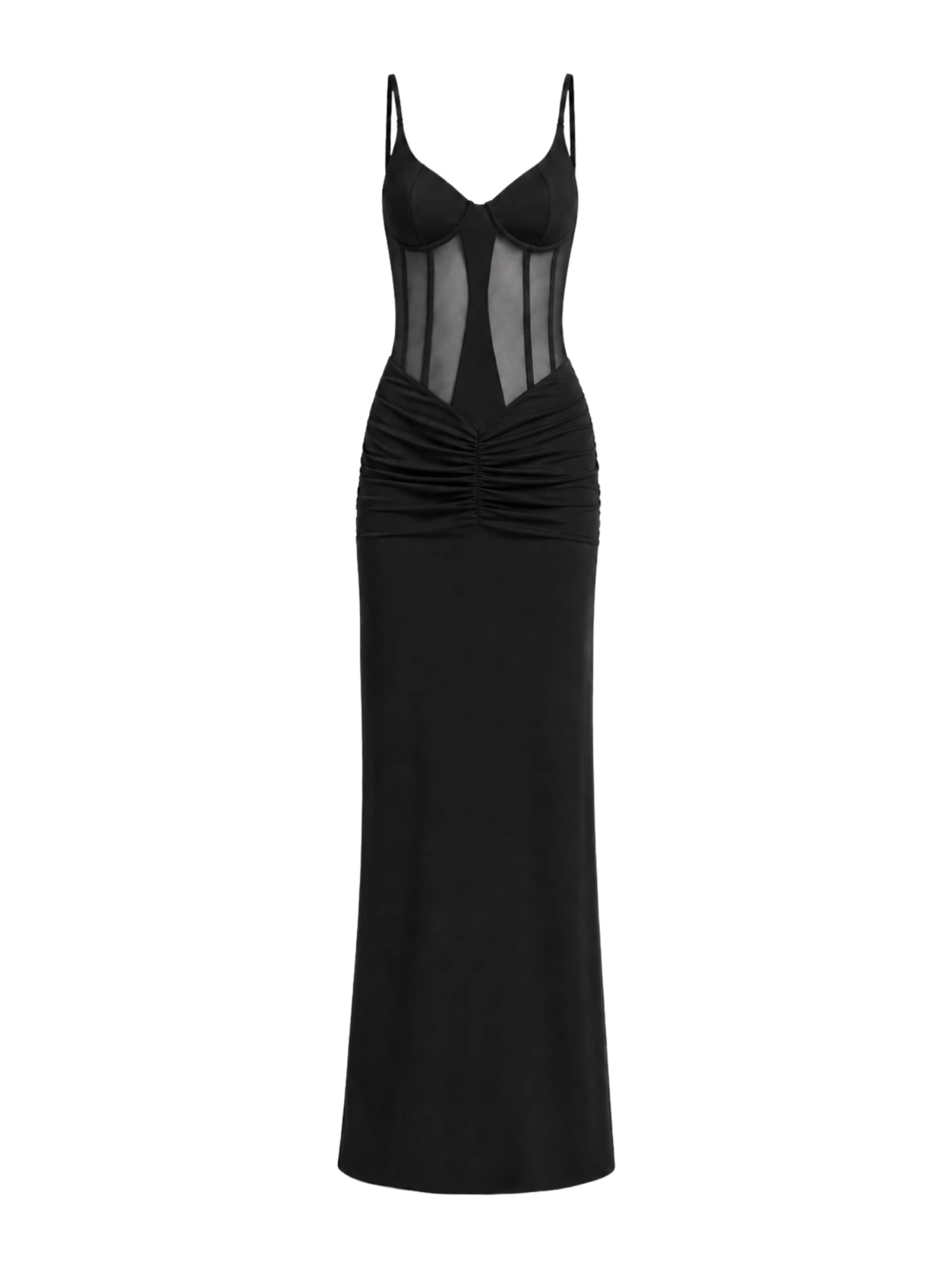 OW Collection Cocktail dress in Black: front