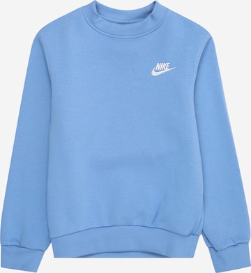 Nike Sportswear Свитшот 'Club Fleece' в Синий: спереди