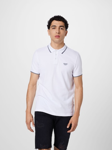 JOOP! Jeans Poloshirt in Weiß: predná strana