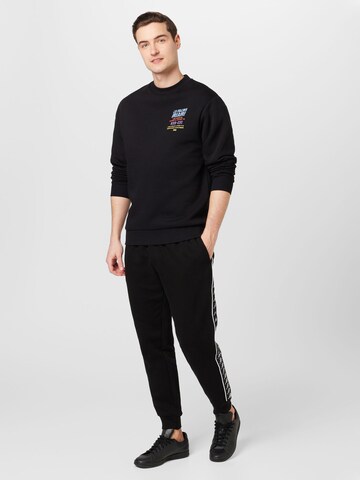 River Island Sweatshirt 'MIAMI' i sort