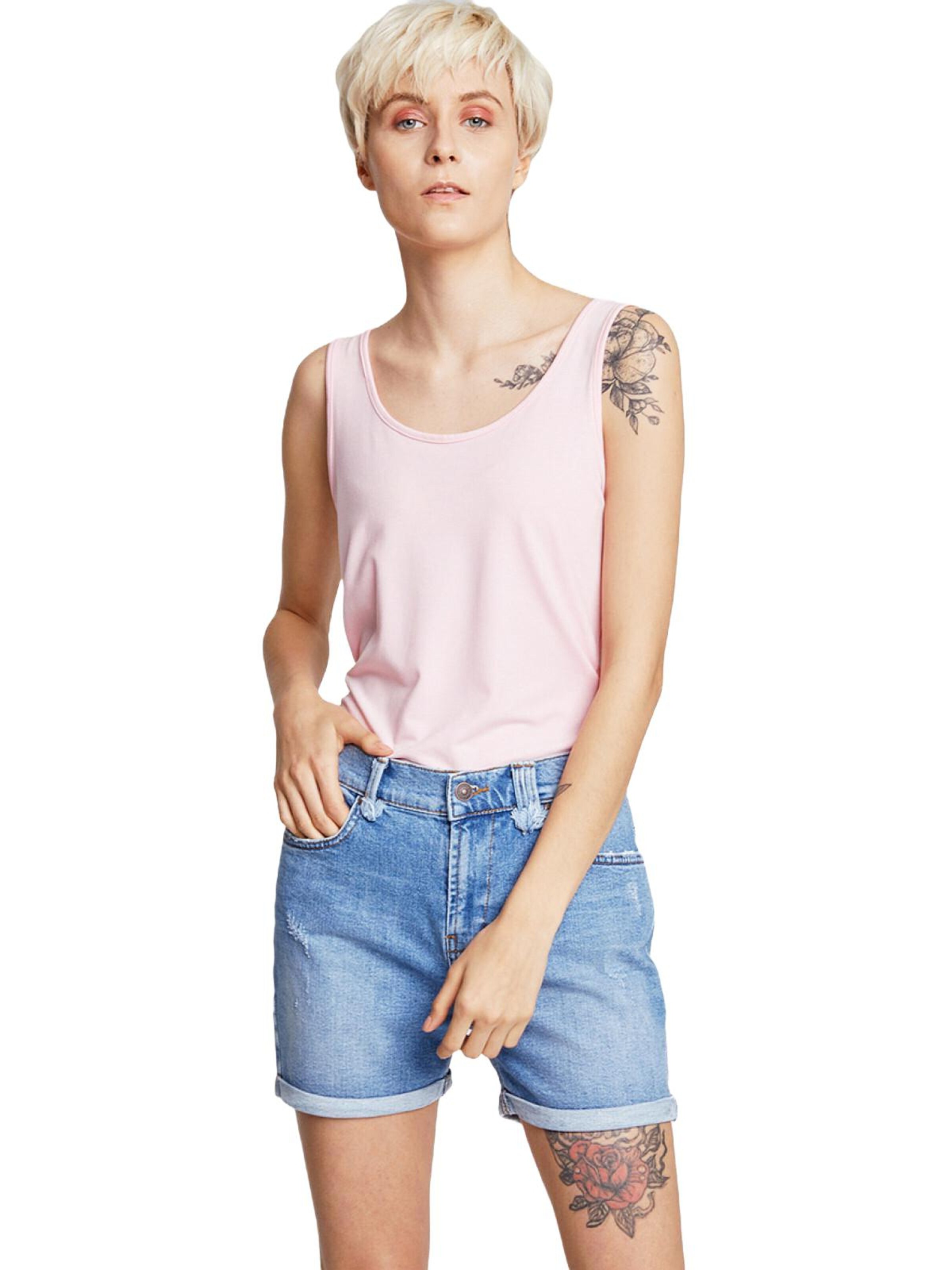 Top 'LTB Jeans Damen-Tanktop' di LTB Jeans in rosa: frontale