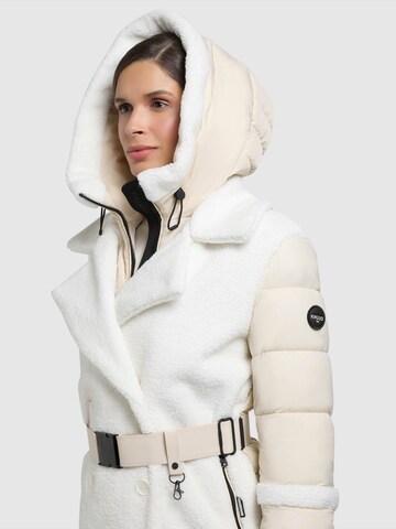 Manteau d’hiver 'Kalmia' khujo en blanc