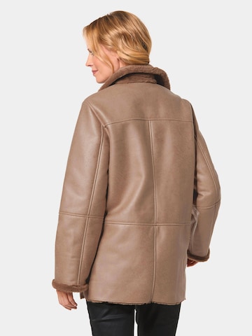 Goldner Übergangsjacke in Beige