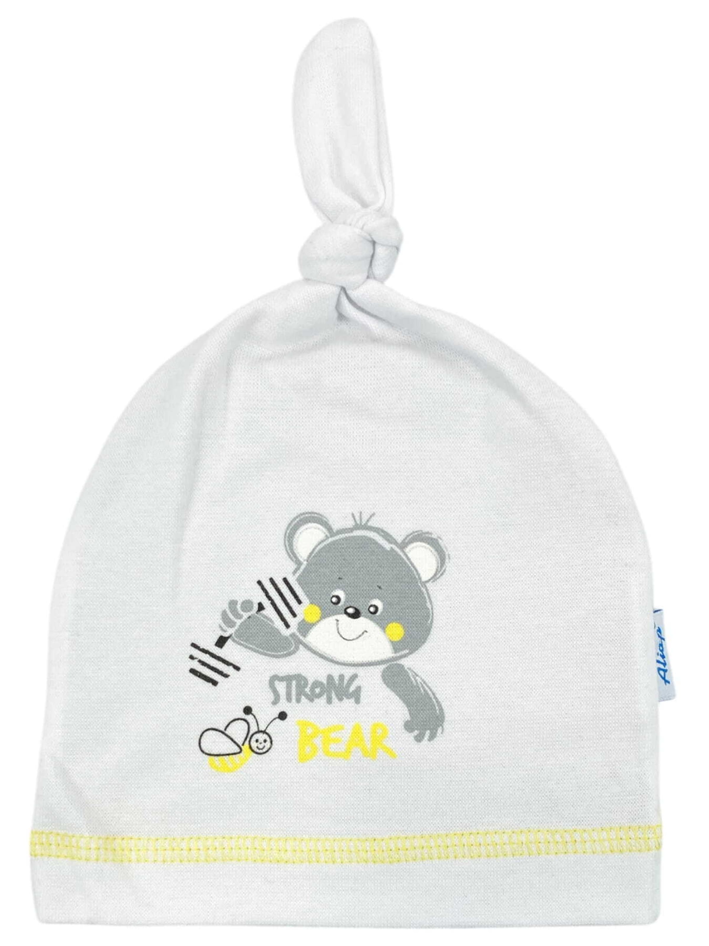 Aliap Beanie in Grey: front