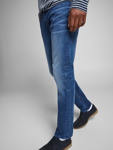 Coupe slim Jean 'Tim' JACK & JONES en bleu