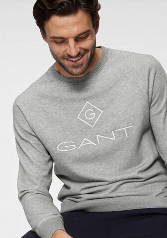 GANT Regular Fit Sweatshirt in Grau