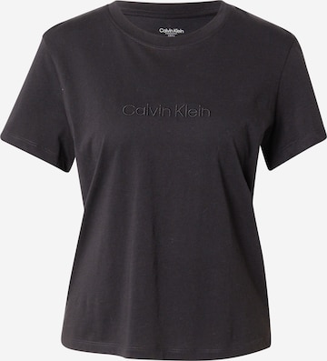 Calvin Klein UnderwearSpavaćica - crna boja: prednji dio
