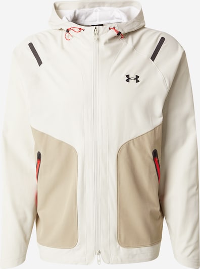 Funkcinė striukė 'Unstoppable' iš UNDER ARMOUR, spalva – kupranugario / juoda / balta, Prekių apžvalga