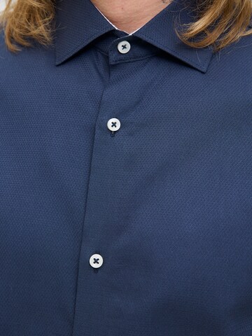 JACK & JONES - Ajuste estrecho Camisa 'JPRPARKER' en azul