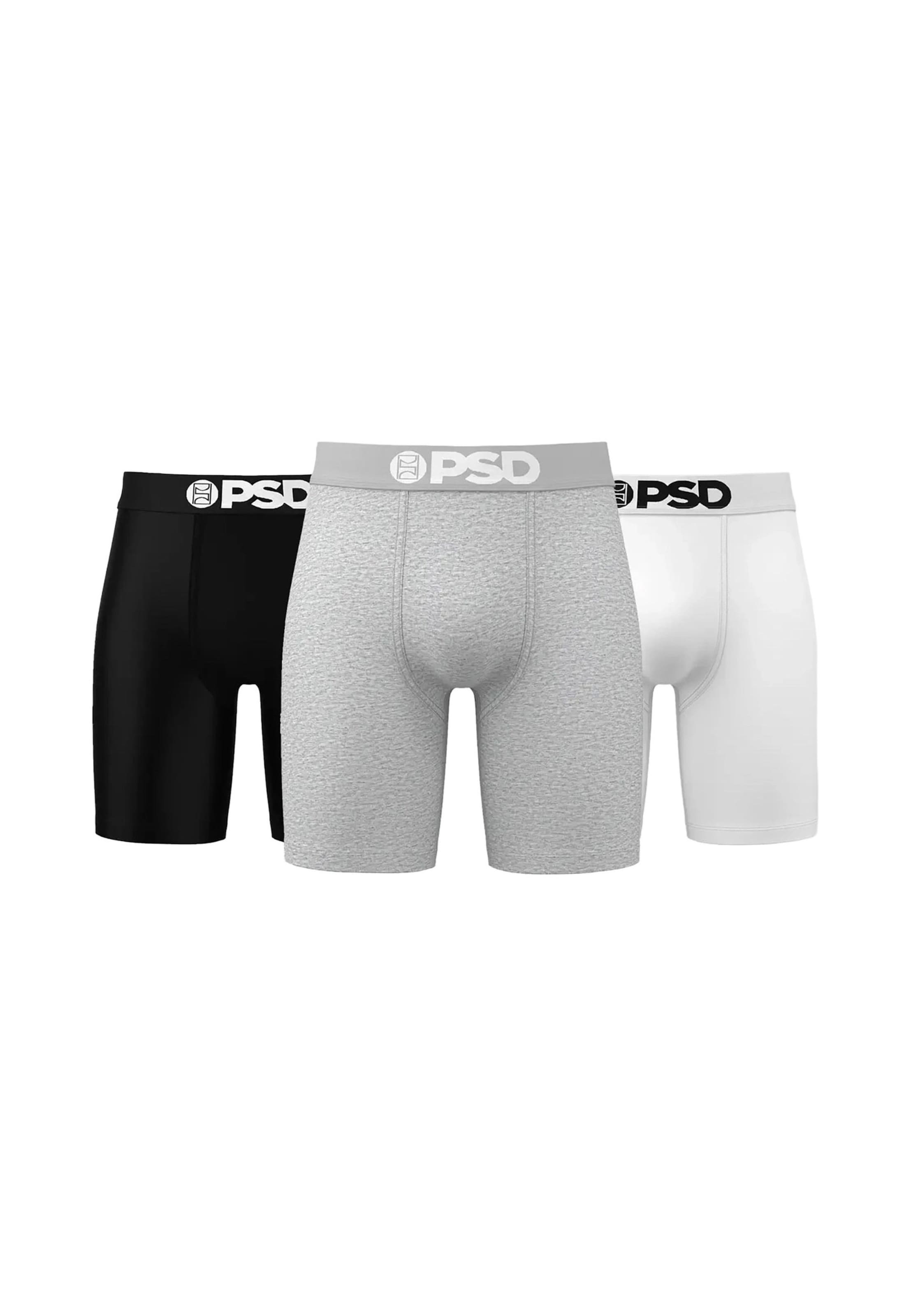 Boxers PSD en gris : devant