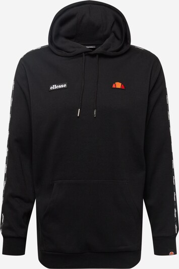 ELLESSE Sweat-shirt 'Fedohood Oh' en orange / noir / blanc, Vue avec produit