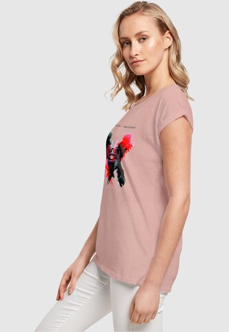 Merchcode T-Shirt 'Kings Of Leon - OBTN' in Pink