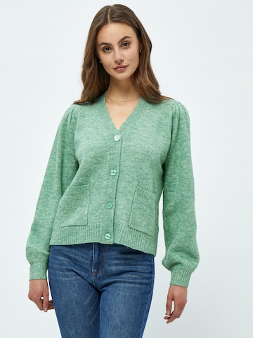 Peppercorn Gebreid vest 'Aluna' in Groen: voorkant