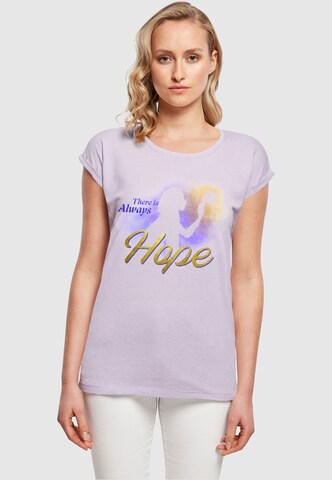 T-shirt 'Wish - Gradient There Is Always Hope' ABSOLUTE CULT en violet : devant