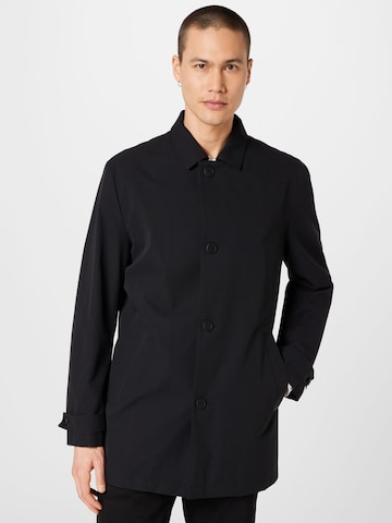 HUGO Between-Seasons Coat 'Midais' in Black: front