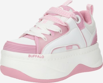 Baskets basses 'ORCUS' BUFFALO en blanc : devant