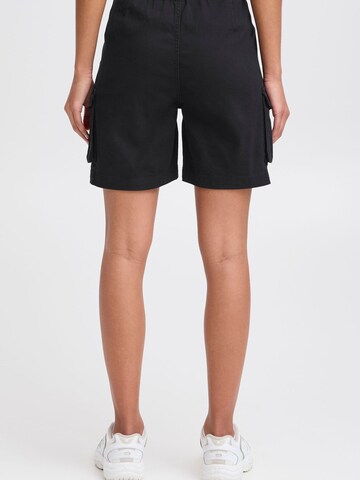 Regular Pantalon cargo 'Kvinne' Oxmo en noir