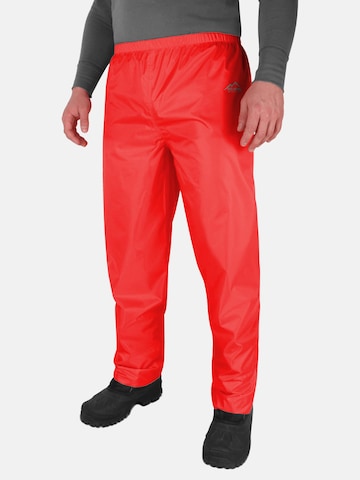 normani Regular Outdoor Pants 'Portland' in Red: front