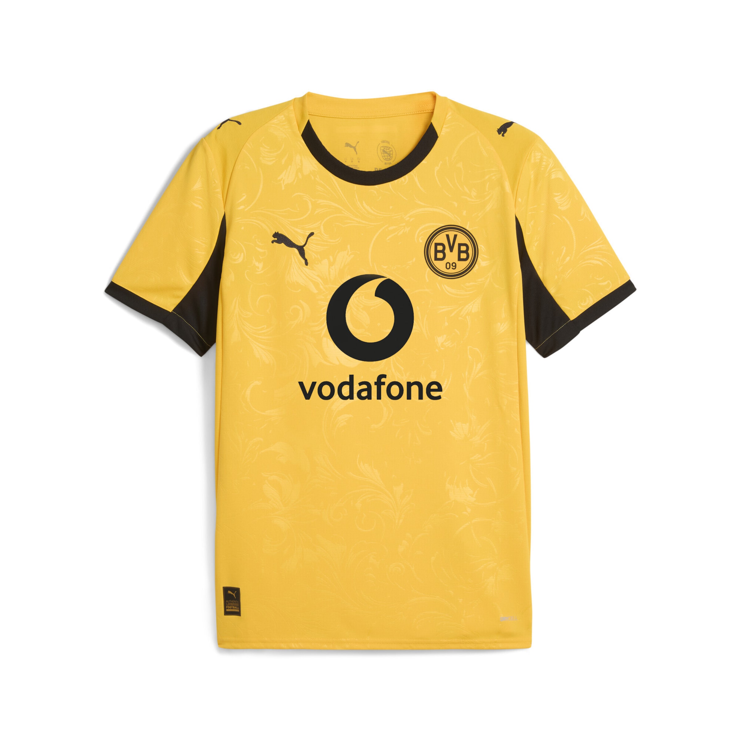 Maillot ' Borussia Dortmund 25/26' PUMA en jaune : devant