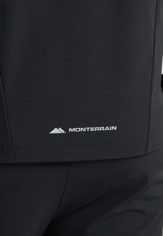 MONTERRAIN Trainingsjack in Zwart