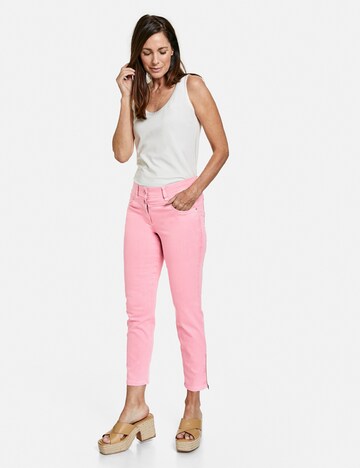 GERRY WEBER - Slimfit Calças de ganga 'Best4me' em rosa