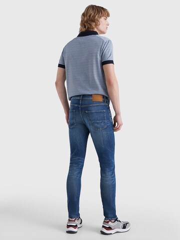 TOMMY HILFIGER Tapered Jeans 'Houston' in Blau