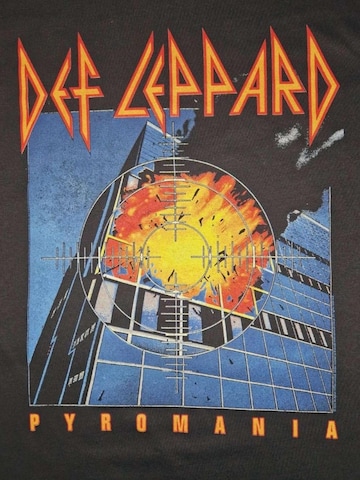 T-Shirt 'Def Leppard Pyromania   T-Shirt' Def Leppard en noir