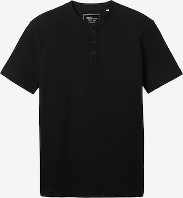 TOM TAILOR DENIM T-Shirt in Schwarz: Vorderseite