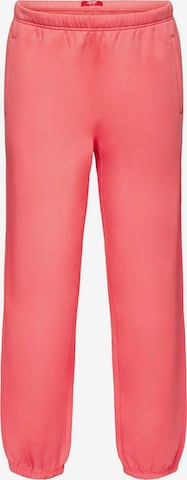 ESPRIT Tapered Broek in Oranje: voorkant