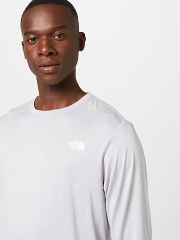 THE NORTH FACE Functioneel shirt 'Reaxion Amp' in Grijs