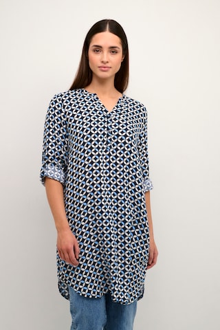 Kaffe Shirt Dress in Mixed colors: front