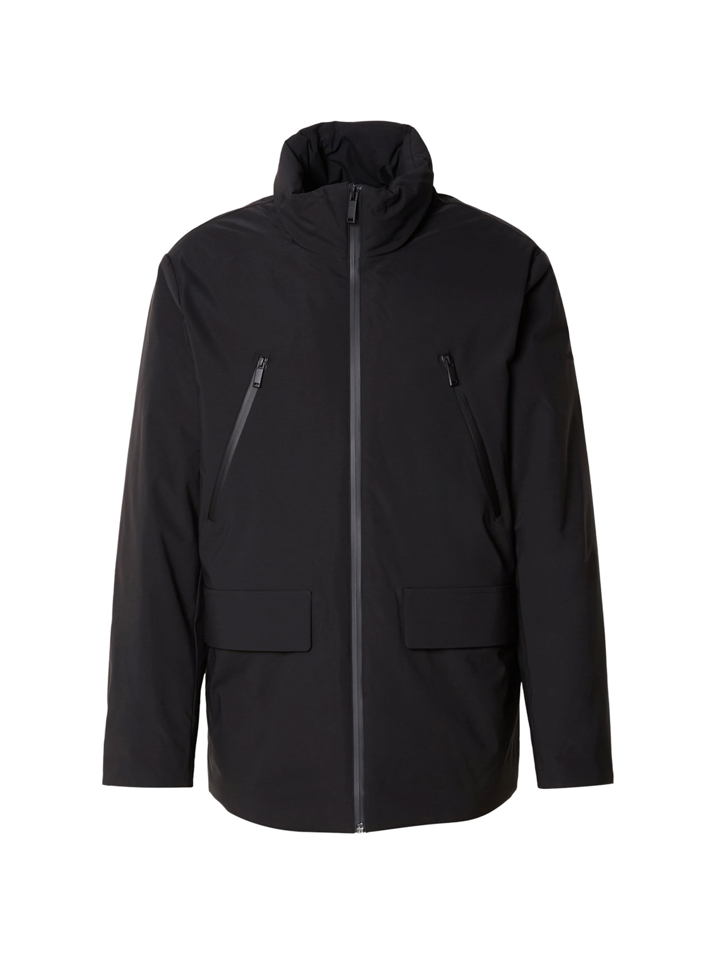 Calvin Klein Функциональная куртка в Черный: спереди