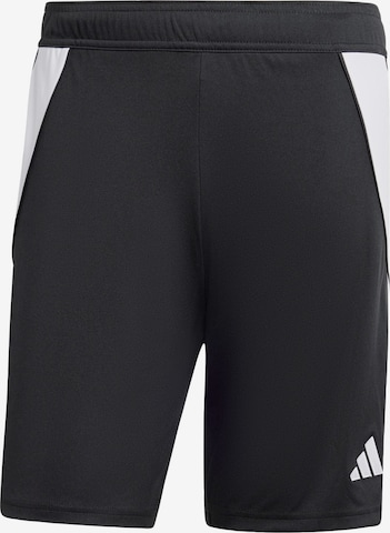 ADIDAS PERFORMANCE Workout Pants 'Tiro 24' in Black: front