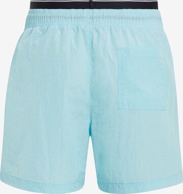 Calvin Klein Swimwear Board Shorts in Blue