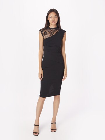 Lipsy Dress in Black: front