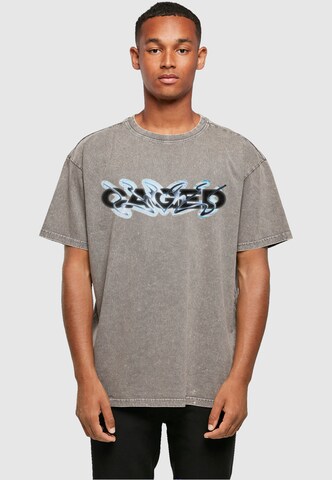 MT Upscale T-Shirt 'Cagedchrome' in Grau